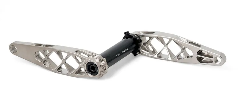 5Dev Titanium Crankset 29mm Dub Natural