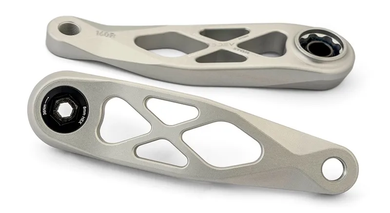 5Dev eBike ETOR Fazua 60 Crankset Raw Silver