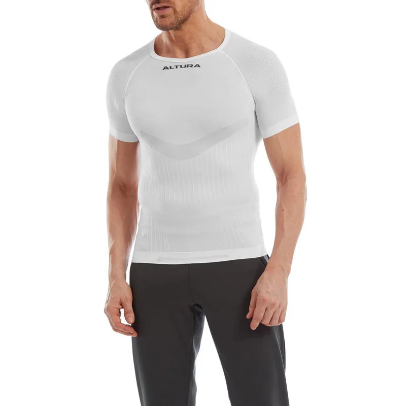 Altura Tempo Seamless SS Baselayer White-3