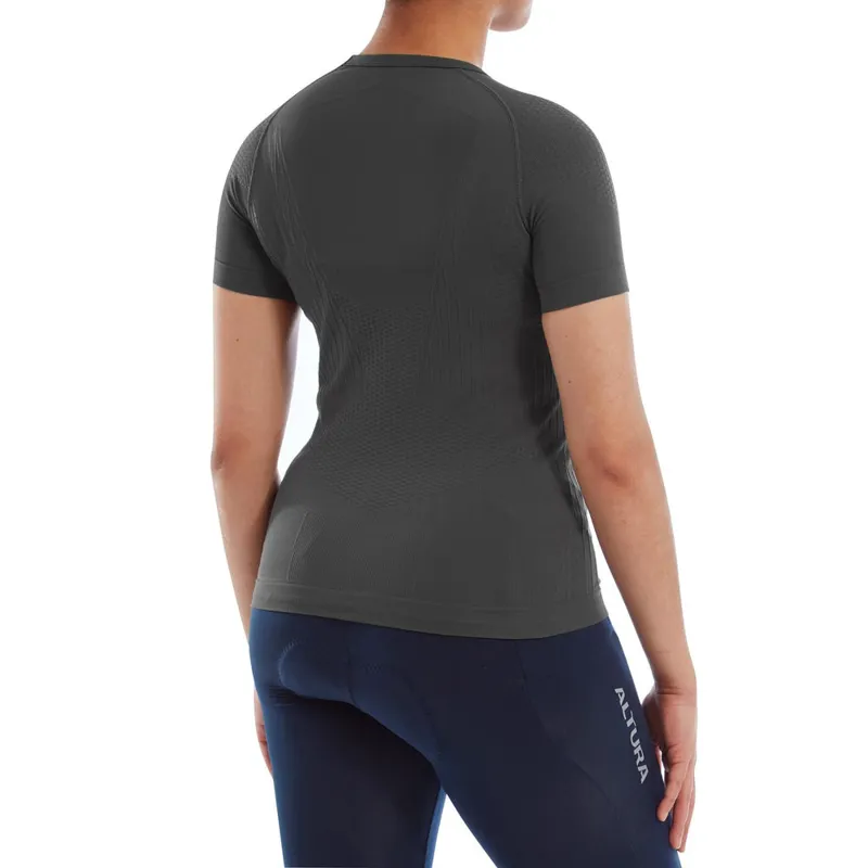 Altura Tempo Seamless SS Baselayer Charcoal-5