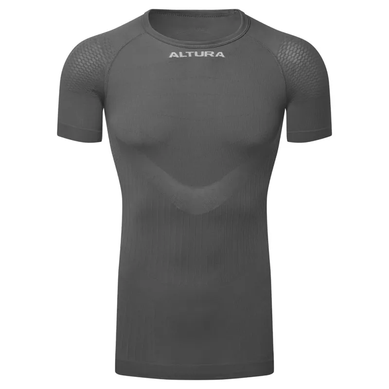 Altura Tempo Seamless SS Baselayer Charcoal