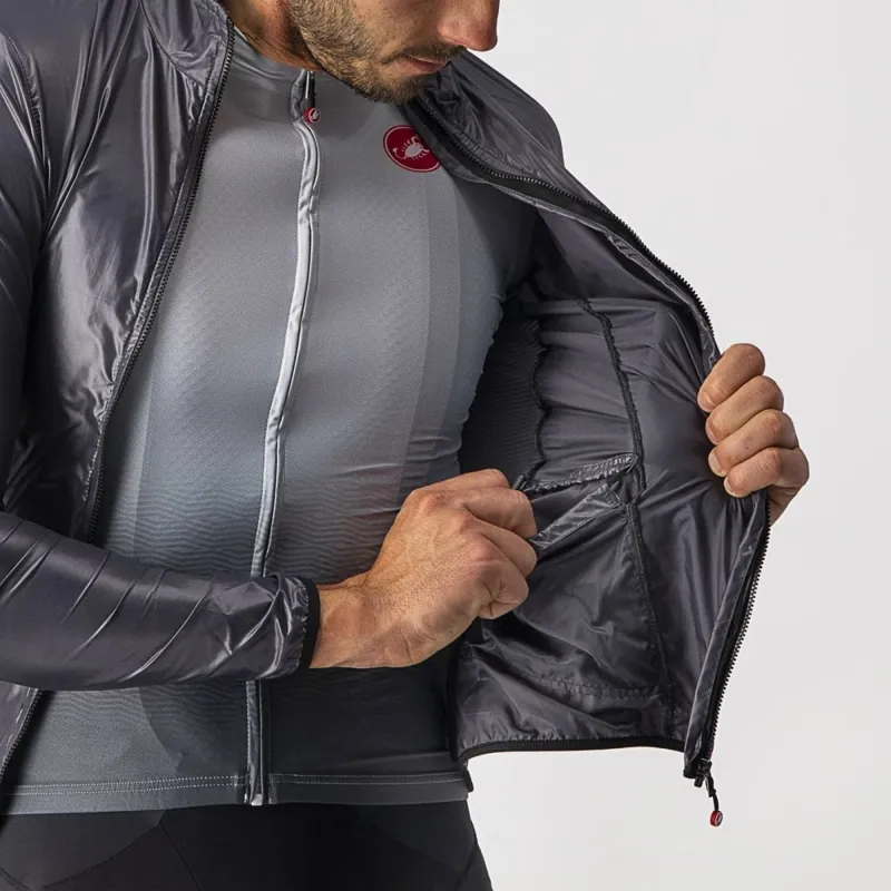 Castelli Aria Shell Jacket Dark Grey -4