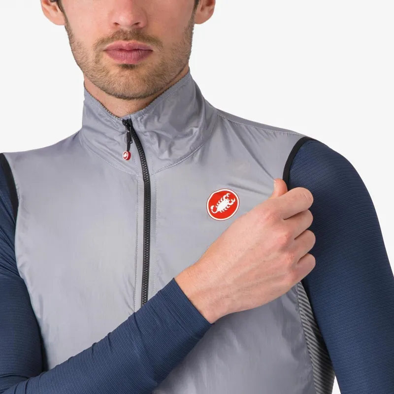 Castelli Aria Vest  Silver Grey-2