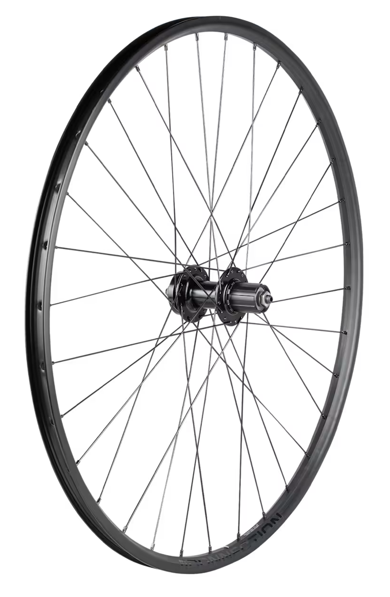 Bontrager Connection Disc Shimano HG 135mm 6 Bolt 32H 700c Rear Wheel Black