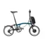 Brompton Electric C Line 12 Speed Mid Bar Folding Bike 2025 Ocean Blue