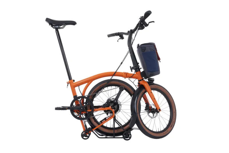 Brompton Electric G Line With Roller Rack Folding Bike 2025 Adventure Orange-1