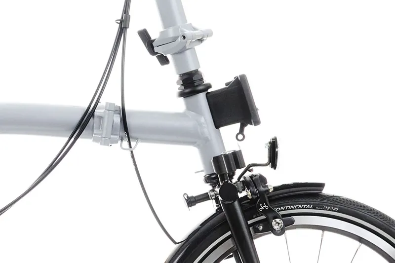 Brompton P Line High 12 Speed Folding Bike 2025 Lunar Ice Metallic-7