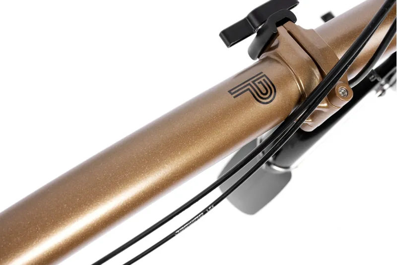 25 Brompton P Line Mid Bar 12 Speed Standard Seatpost Bronze Sky/Matt Black-5