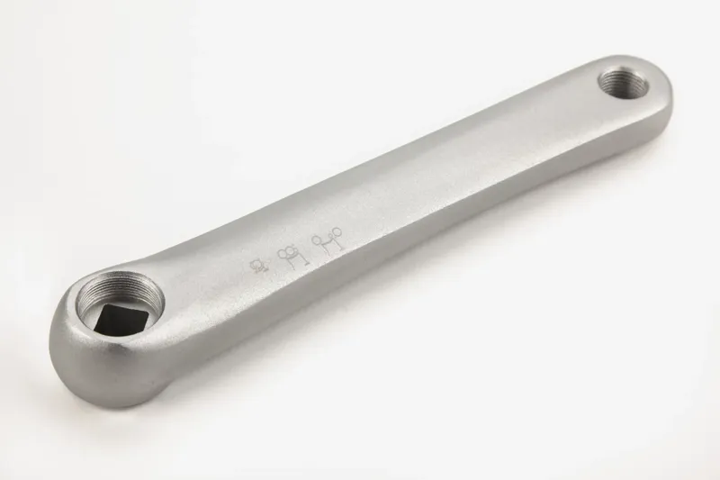 Brompton Left Hand Crank Arm Silver