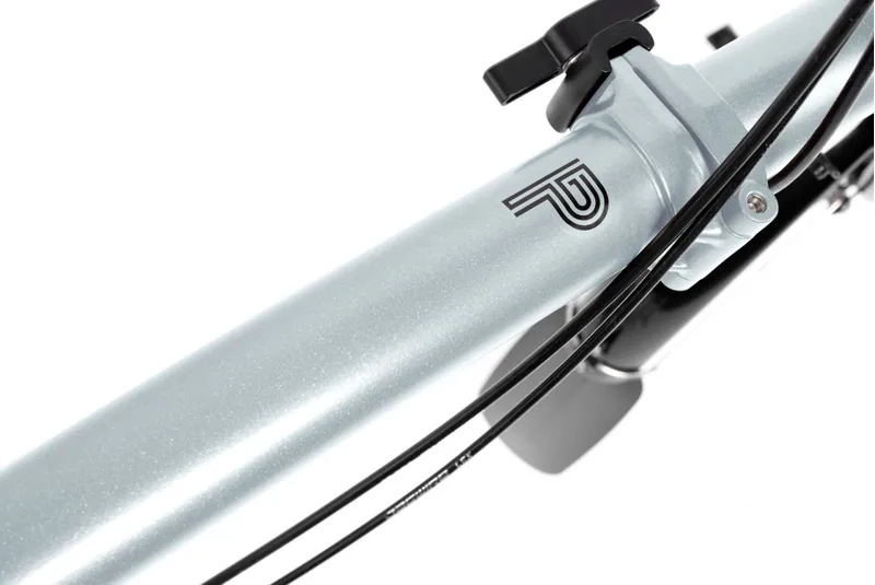 Brompton P Line Mid Bar 12 Speed Folding Bike 2025 Lunar Ice-5