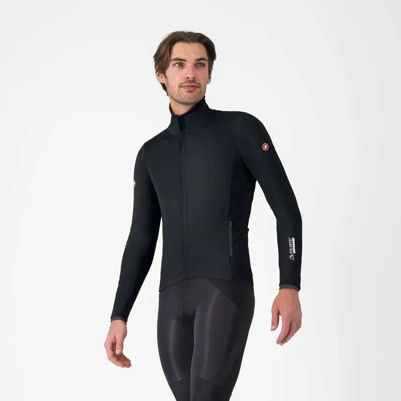 Castelli Alpha 150 Jacket Light Black/Black 