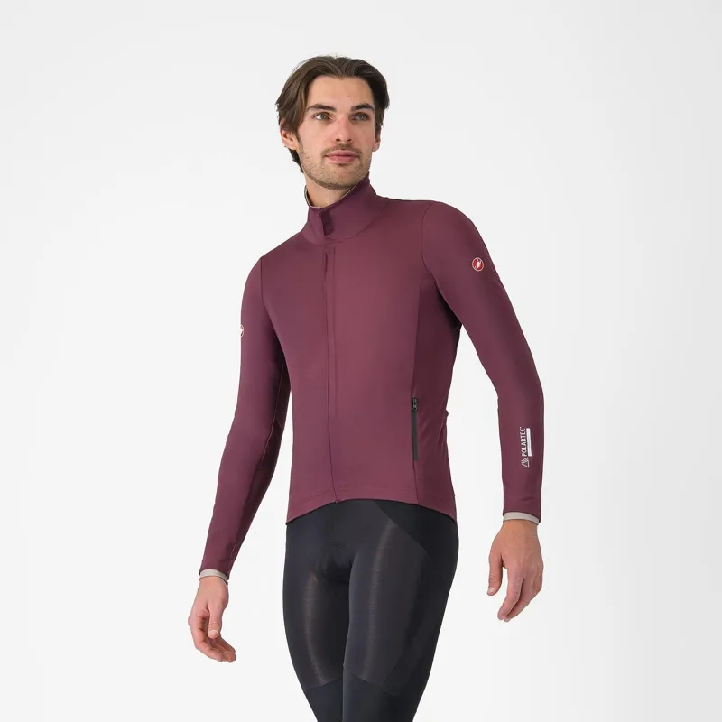 Castelli Alpha 150 Jacket Deep Bordeaux/Clay