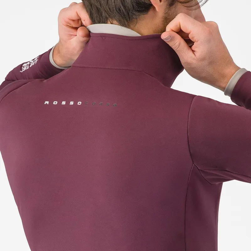 Castelli Alpha 150 Jacket Deep Bordeaux/Clay-3