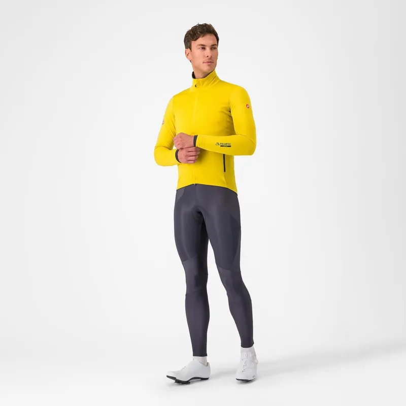 Castelli Alpha 150 Jacket Mango Mojito/Black -4