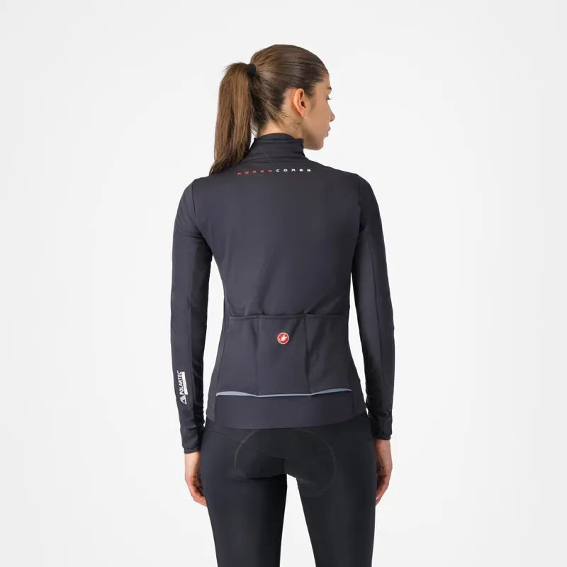 Castelli Alpha 150 Women's Jacket Light Black/Black -1