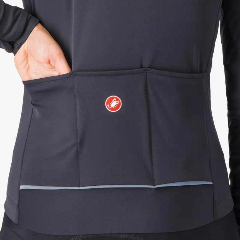Castelli Alpha 150 Women's Jacket Light Black/Black -3