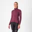 Castelli Alpha 150 Women's Jacket Deep Bordeaux/Brilliant Pink 