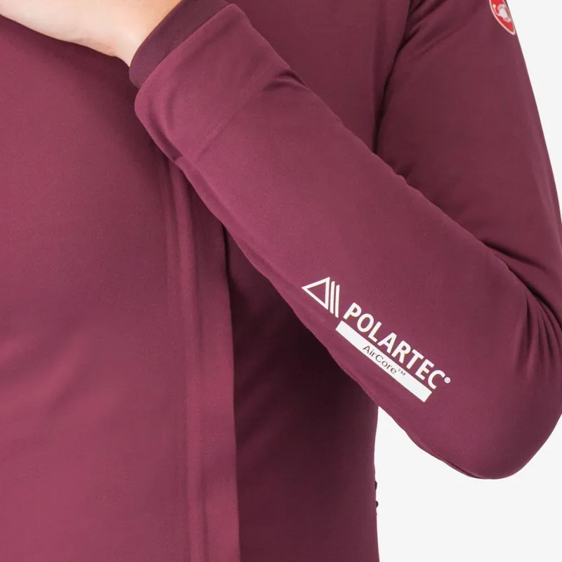 Castelli Alpha 150 Women's Jacket Deep Bordeaux/Brilliant Pink -3