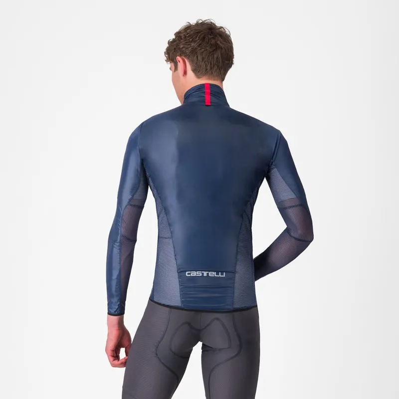 Castelli Aria Shell Jacket Belgian Blue -1