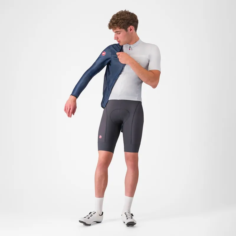 Castelli Aria Shell Jacket Belgian Blue -3