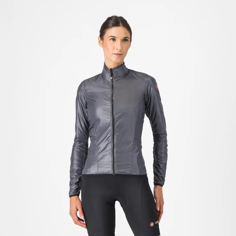 Castelli Aria Shell Women's Jacket Dark Grey