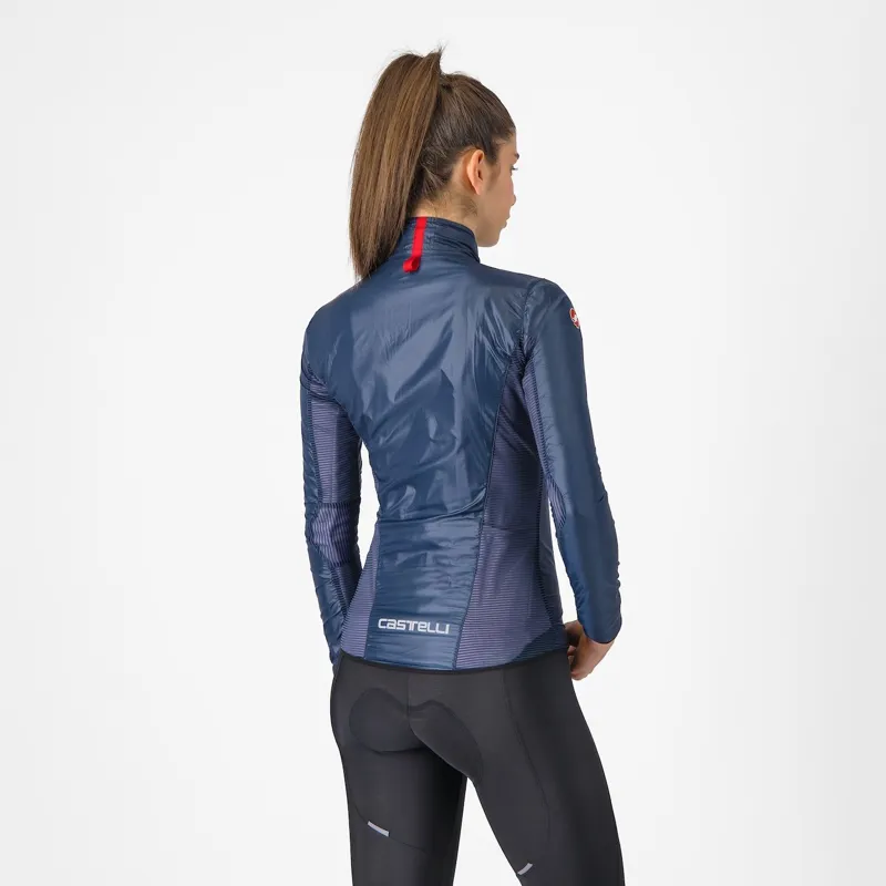 Castelli Aria Shell Women's Jacket Belgian Blue -1