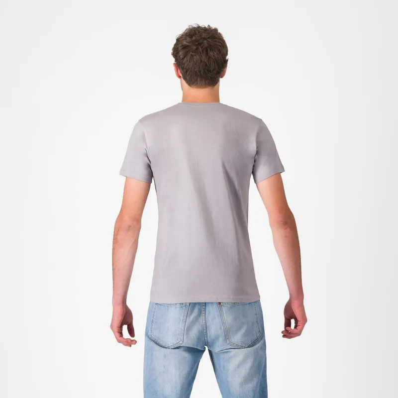 Castelli - Castelli Classico Tee Light Grey-1