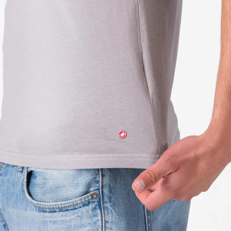 Castelli - Castelli Classico Tee Light Grey-2