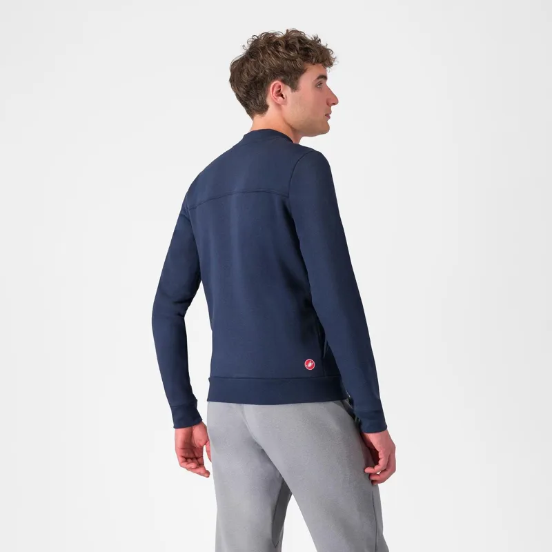 Castelli Classico Track Jacket Belgian Blue -1