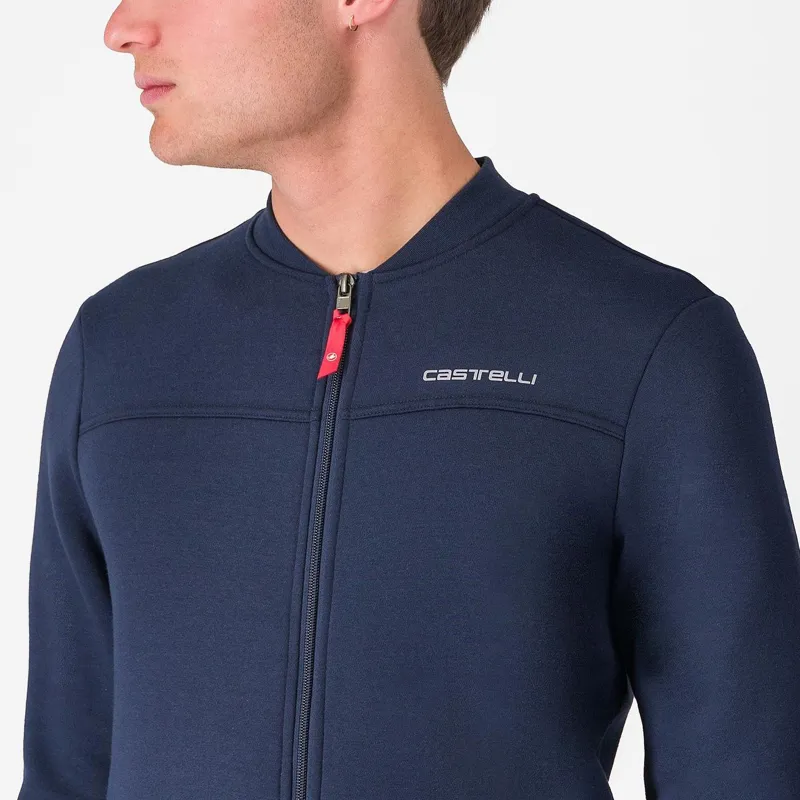 Castelli Classico Track Jacket Belgian Blue -2