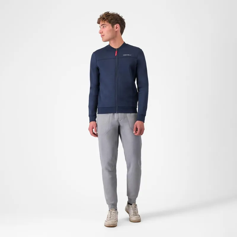 Castelli Classico Track Jacket Belgian Blue -3