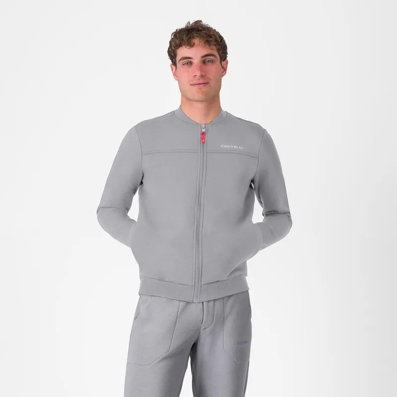 Castelli Classico Track Jacket Cool Grey
