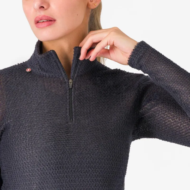 Castelli Cold Days Women's 2nd Layer Black-2