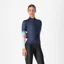 Castelli Corso Thermal Jersey Belgian Blue/Silver Grey/Pool Blue 