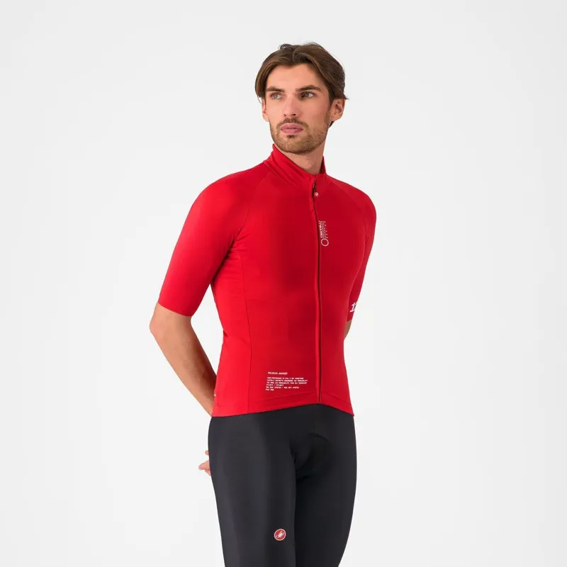 Castelli Do.Di.Ci. Short Sleeve Jacket Rich Red 