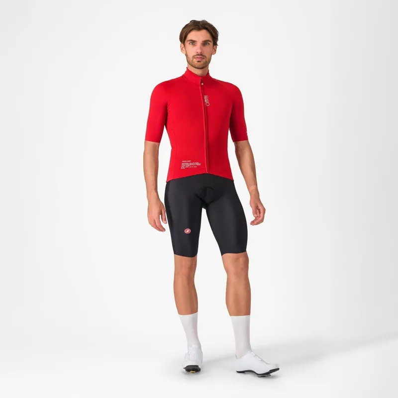 Castelli Do.Di.Ci. Short Sleeve Jacket Rich Red -4