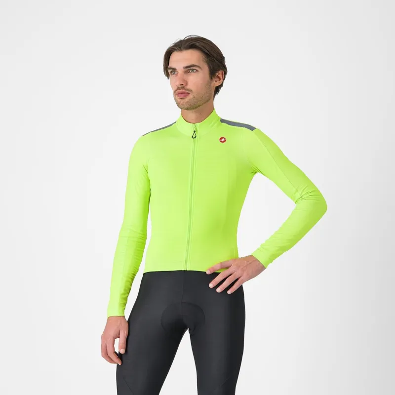 Castelli Puro 4 Jersey Electric Lime 