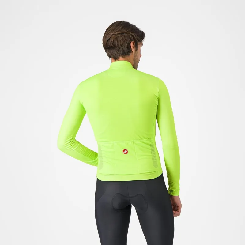 Castelli Puro 4 Jersey Electric Lime -1