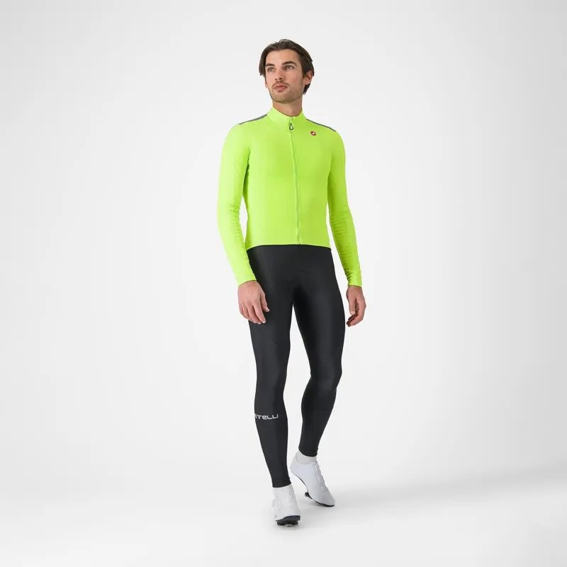 Castelli Puro 4 Jersey Electric Lime -4