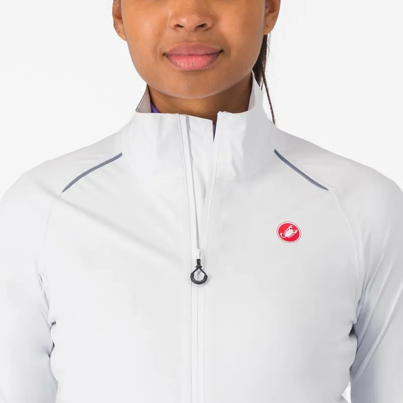 Castelli Emergency 3 Women's Rain Jacket White -2