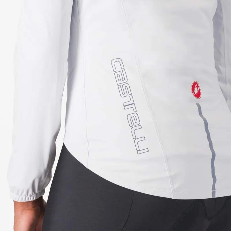 Castelli Emergency 3 Women's Rain Jacket White -3