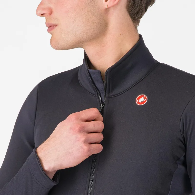 Castelli Entrata 2 Jacket Light Black/Dark Grey -2
