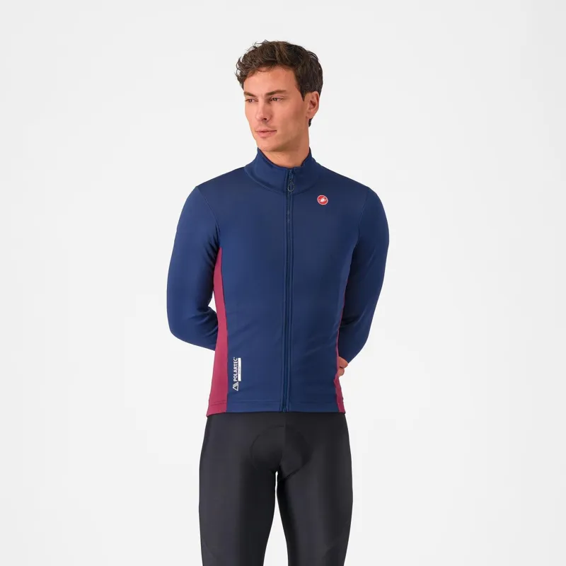 Castelli Entrata 2 Jacket Belgian Blue/Bordeaux 