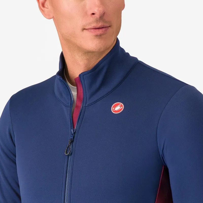 Castelli Entrata 2 Jacket Belgian Blue/Bordeaux -2