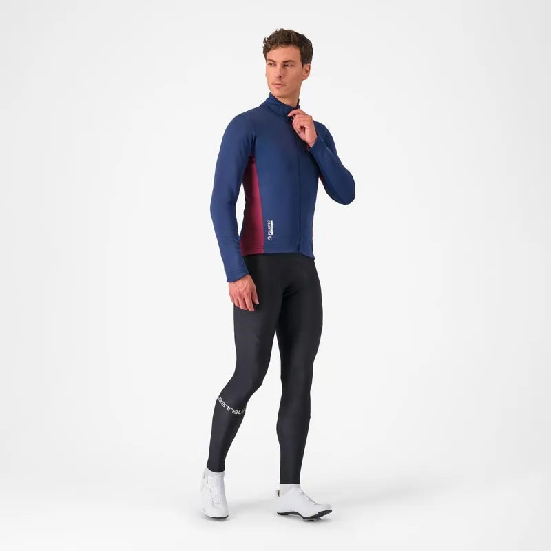 Castelli Entrata 2 Jacket Belgian Blue/Bordeaux -4