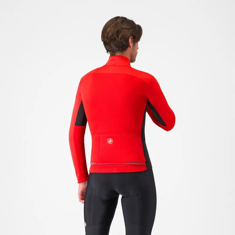 Castelli Entrata 2 Jacket Red/Black -1