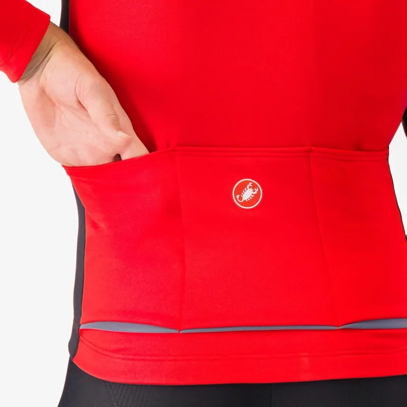 Castelli Entrata 2 Jacket Red/Black -3