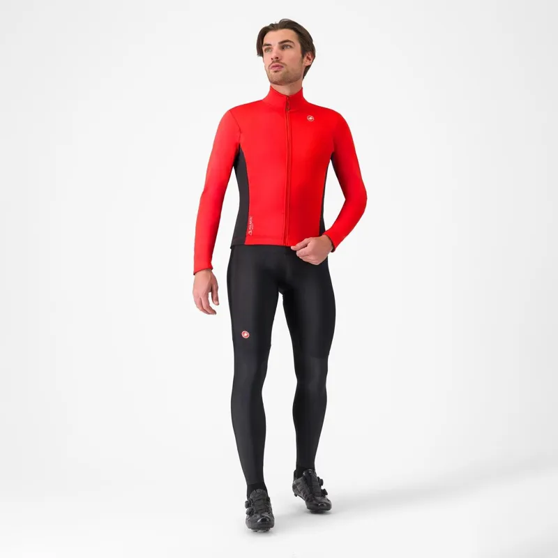 Castelli Entrata 2 Jacket Red/Black -4