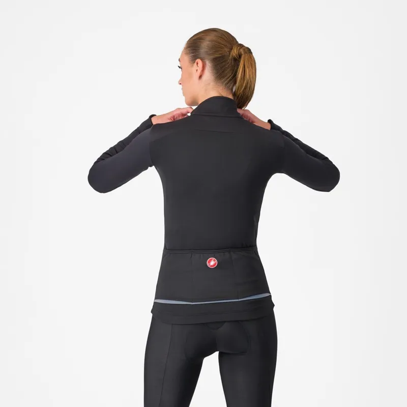 Castelli Entrata 2 Women's Jacket Light Black/Dark Grey -1