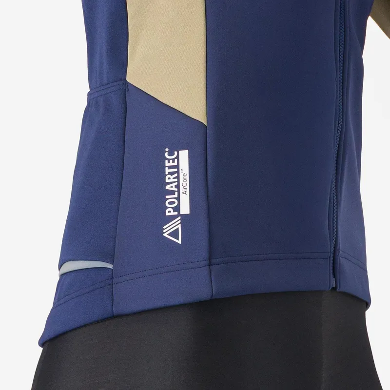 Castelli Entrata 2 Women's Jacket Belgian Blue/Olive Green -3